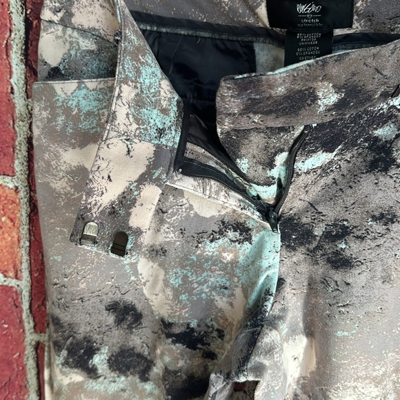 Mossimo Stretch Extensible multicolored Cotton women Pants size 10 - Picture 5 of 8